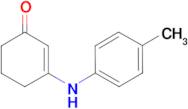 3-[(4-methylphenyl)amino]cyclohex-2-en-1-one