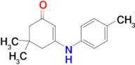 5,5-dimethyl-3-[(4-methylphenyl)amino]cyclohex-2-en-1-one