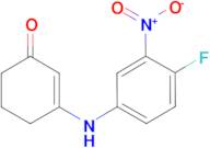 3-[(4-fluoro-3-nitrophenyl)amino]cyclohex-2-en-1-one