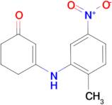 3-[(2-methyl-5-nitrophenyl)amino]cyclohex-2-en-1-one