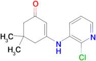 3-[(2-chloropyridin-3-yl)amino]-5,5-dimethylcyclohex-2-en-1-one