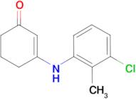 3-[(3-chloro-2-methylphenyl)amino]cyclohex-2-en-1-one