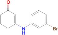 3-[(3-bromophenyl)amino]cyclohex-2-en-1-one