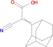 cyano(tricyclo[3.3.1.1~3,7~]dec-2-ylidene)acetic acid