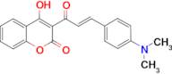 3-{(2E)-3-[4-(dimethylamino)phenyl]prop-2-enoyl}-4-hydroxy-2H-chromen-2-one