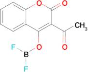 3-acetyl-2-oxo-2H-chromen-4-yl difluoridoborate