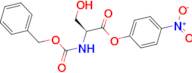 4-nitrophenyl N-[(benzyloxy)carbonyl]-L-serinate