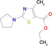 ethyl 4-methyl-2-pyrrolidin-1-yl-1,3-thiazole-5-carboxylate