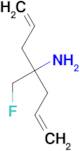 [1-allyl-1-(fluoromethyl)but-3-en-1-yl]amine