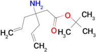tert-butyl 3-allyl-3-aminohex-5-enoate