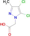 (4,5-dichloro-3-methyl-1H-pyrazol-1-yl)acetic acid