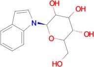 (3S,4S,5S,6R)-2-(hydroxymethyl)-6-(1H-indol-1-yl)tetrahydro-2H-pyran-3,4,5-triol