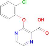 3-(2-chlorophenoxy)pyrazine-2-carboxylic acid