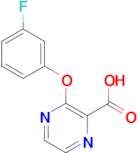 3-(3-fluorophenoxy)pyrazine-2-carboxylic acid