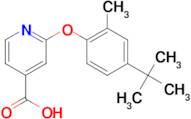 2-(4-tert-butyl-2-methylphenoxy)isonicotinic acid