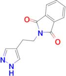 2-[2-(1H-pyrazol-4-yl)ethyl]-1H-isoindole-1,3(2H)-dione