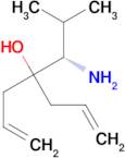 4-[(1S)-1-amino-2-methylpropyl]hepta-1,6-dien-4-ol