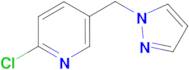 2-chloro-5-(1H-pyrazol-1-ylmethyl)pyridine