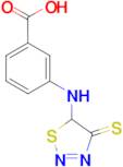3-[(4-mercapto-1,2,3-thiadiazol-5-yl)amino]benzoic acid