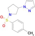 1-{1-[(4-methylphenyl)sulfonyl]pyrrolidin-3-yl}-1H-pyrazole