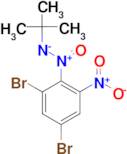 tert-butyl(2,4-dibromo-6-nitrophenyl)diazene oxide