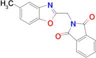 2-[(5-methyl-1,3-benzoxazol-2-yl)methyl]-1H-isoindole-1,3(2H)-dione