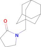 1-(1-adamantylmethyl)pyrrolidin-2-one