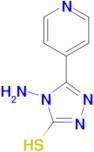 4-amino-5-pyridin-4-yl-4H-1,2,4-triazole-3-thiol