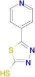 5-pyridin-4-yl-1,3,4-thiadiazole-2-thiol