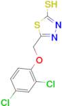 5-[(2,4-dichlorophenoxy)methyl]-1,3,4-thiadiazole-2-thiol