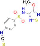 4-isothiocyanato-N-(4-methoxy-1,2,5-thiadiazol-3-yl)benzenesulfonamide