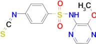 4-isothiocyanato-N-(3-methoxypyrazin-2-yl)benzenesulfonamide