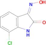 (3Z)-7-chloro-1H-indole-2,3-dione 3-oxime