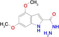 4,6-dimethoxy-1H-indole-2-carbohydrazide