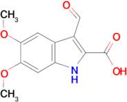 3-formyl-5,6-dimethoxy-1H-indole-2-carboxylic acid
