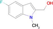 (5-fluoro-1-methyl-1H-indol-2-yl)methanol