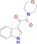 1-(1H-indol-3-yl)-2-morpholin-4-yl-2-oxoethanone