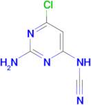 (2-amino-6-chloropyrimidin-4-yl)cyanamide