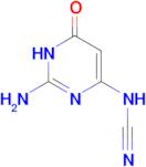 (2-amino-6-oxo-1,6-dihydropyrimidin-4-yl)cyanamide