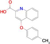 4-(4-methylphenoxy)quinoline-2-carboxylic acid