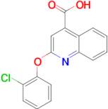 2-(2-chlorophenoxy)quinoline-4-carboxylic acid