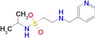 N-isopropyl-2-[(pyridin-3-ylmethyl)amino]ethanesulfonamide