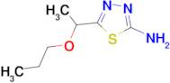 5-(1-propoxyethyl)-1,3,4-thiadiazol-2-amine