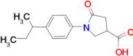 1-(4-sec-butylphenyl)-5-oxopyrrolidine-3-carboxylic acid