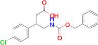 4-{[(benzyloxy)carbonyl]amino}-3-(4-chlorophenyl)butanoic acid