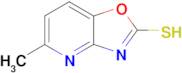 5-methyl[1,3]oxazolo[4,5-b]pyridine-2-thiol