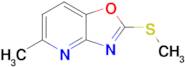 5-methyl-2-(methylthio)[1,3]oxazolo[4,5-b]pyridine