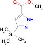 methyl 5-(trimethylsilyl)-1H-pyrazole-3-carboxylate