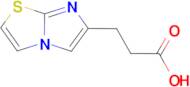 3-imidazo[2,1-b][1,3]thiazol-6-ylpropanoic acid hydrochloride