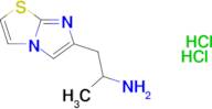 (2-imidazo[2,1-b][1,3]thiazol-6-yl-1-methylethyl)amine dihydrochloride